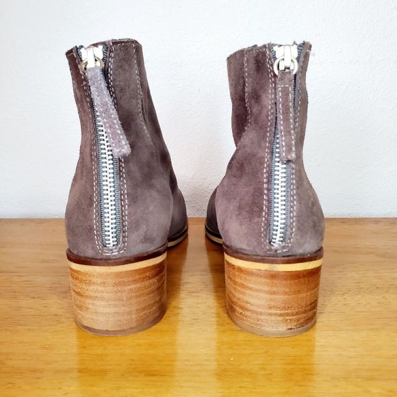 Steve Madden Brown Suede Legally Ankle Boots Women's Size 8 Casual Western Indie - Picture 4 of 9